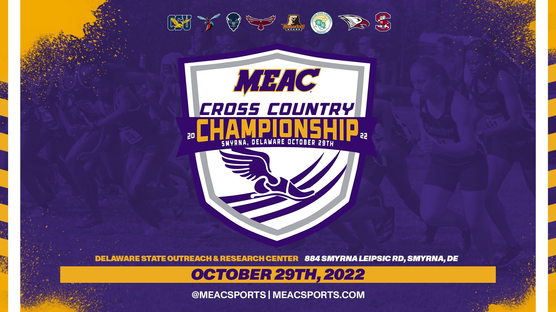 MEAC, Delaware State Set to Host 2022 Cross Country Championships