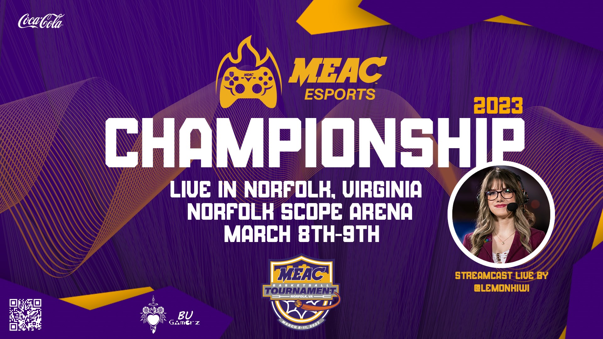 Shoutcaster LemonKiwi_ to Provide Commentary for MEAC Esports Championship