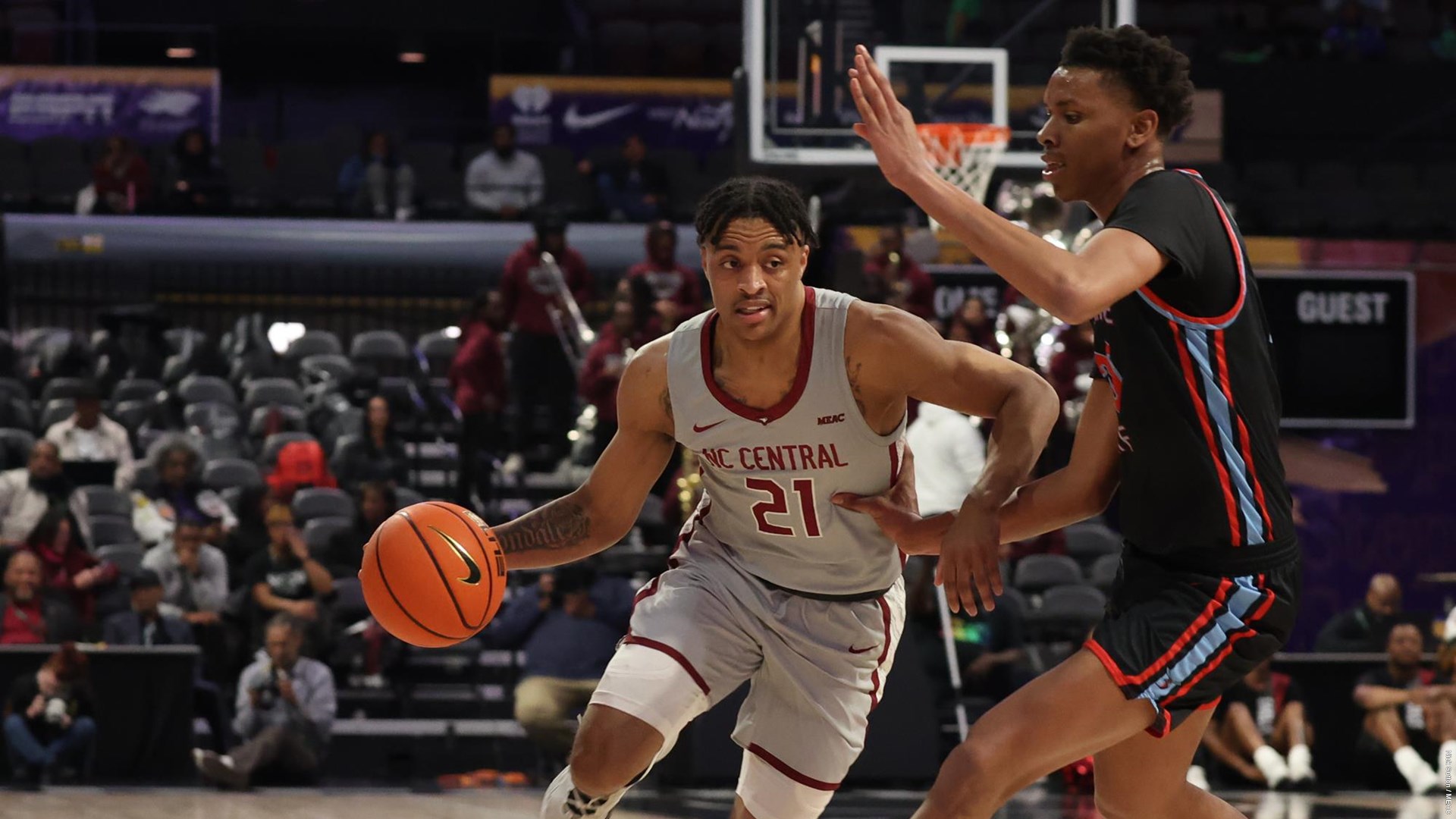 N.C. Central Rolls Pass Delaware State in MEAC Quarterfinals