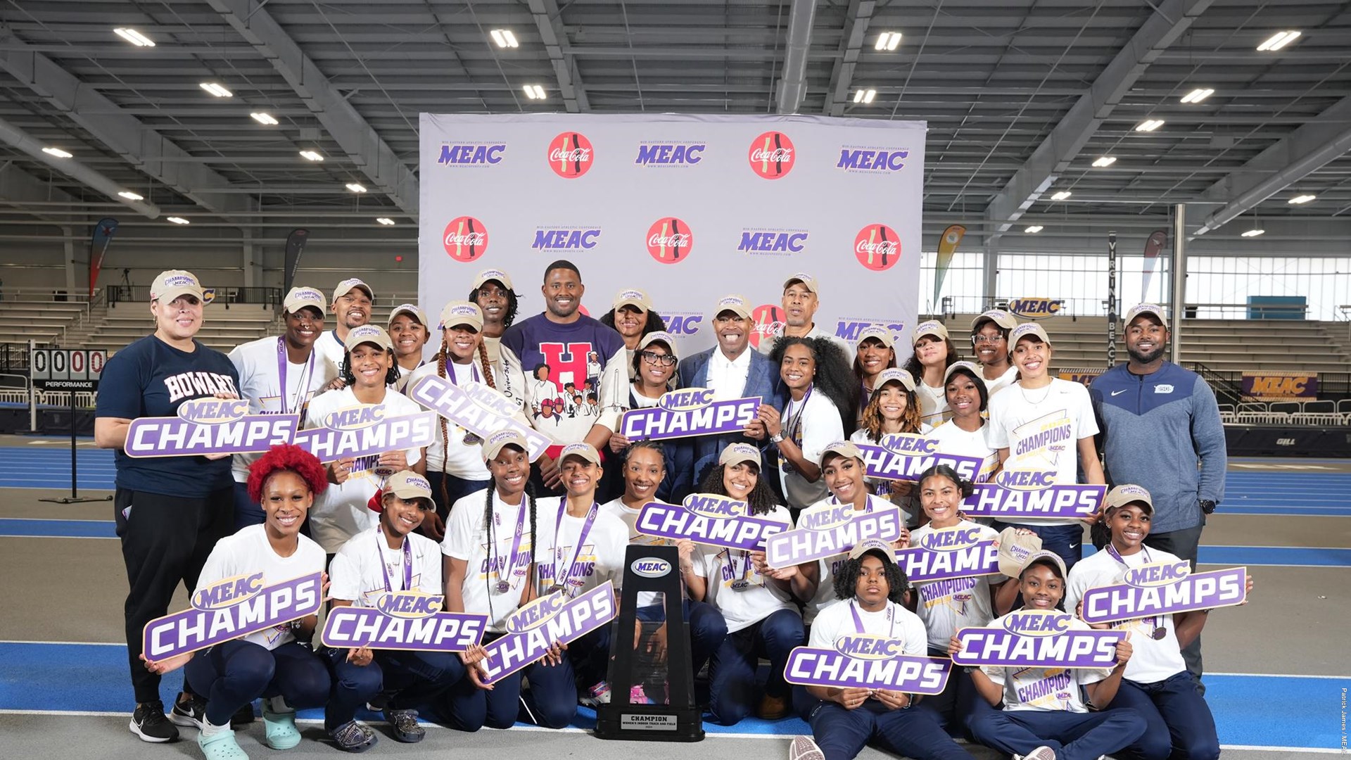 Howard's Women Claim Third Consecutive Indoor Track & Field Title at the 2024 MEAC Championships