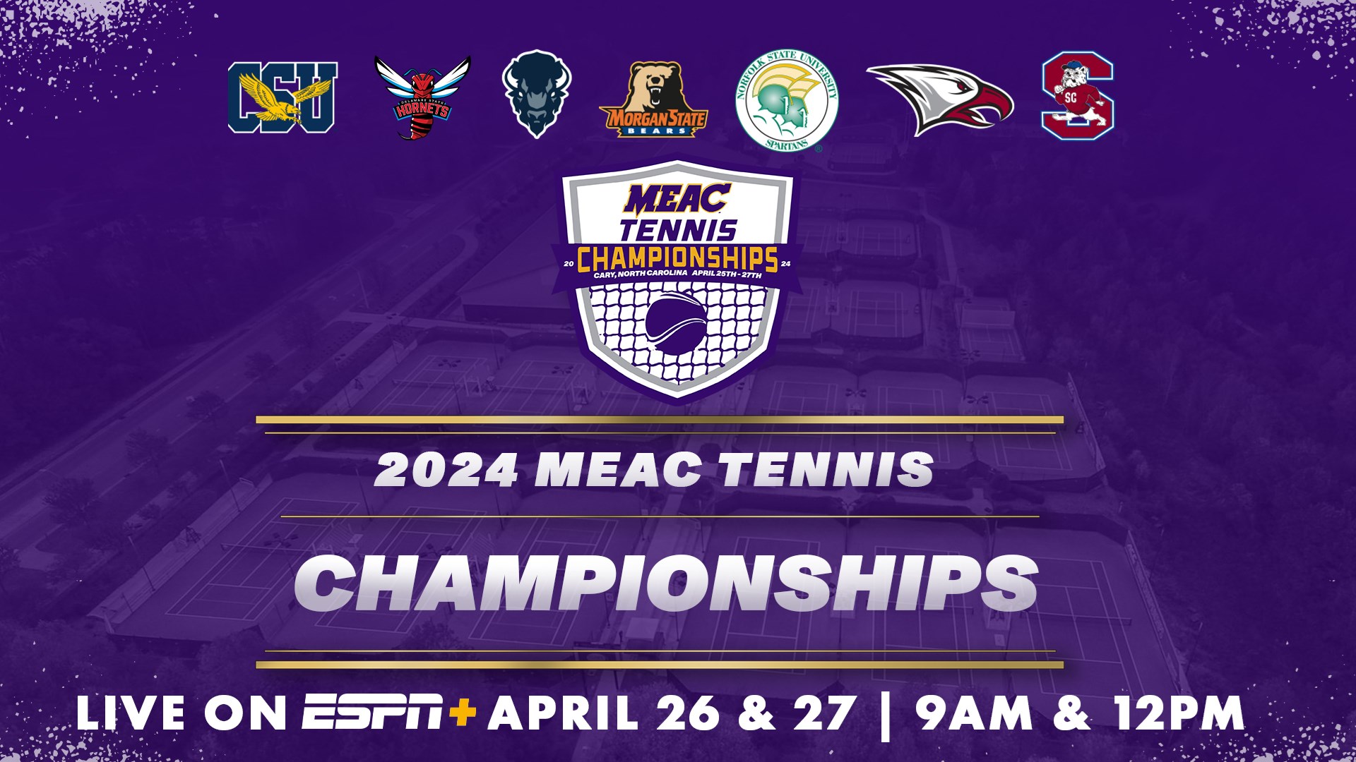 2024 MEAC Tennis Tournament to Air on ESPN+