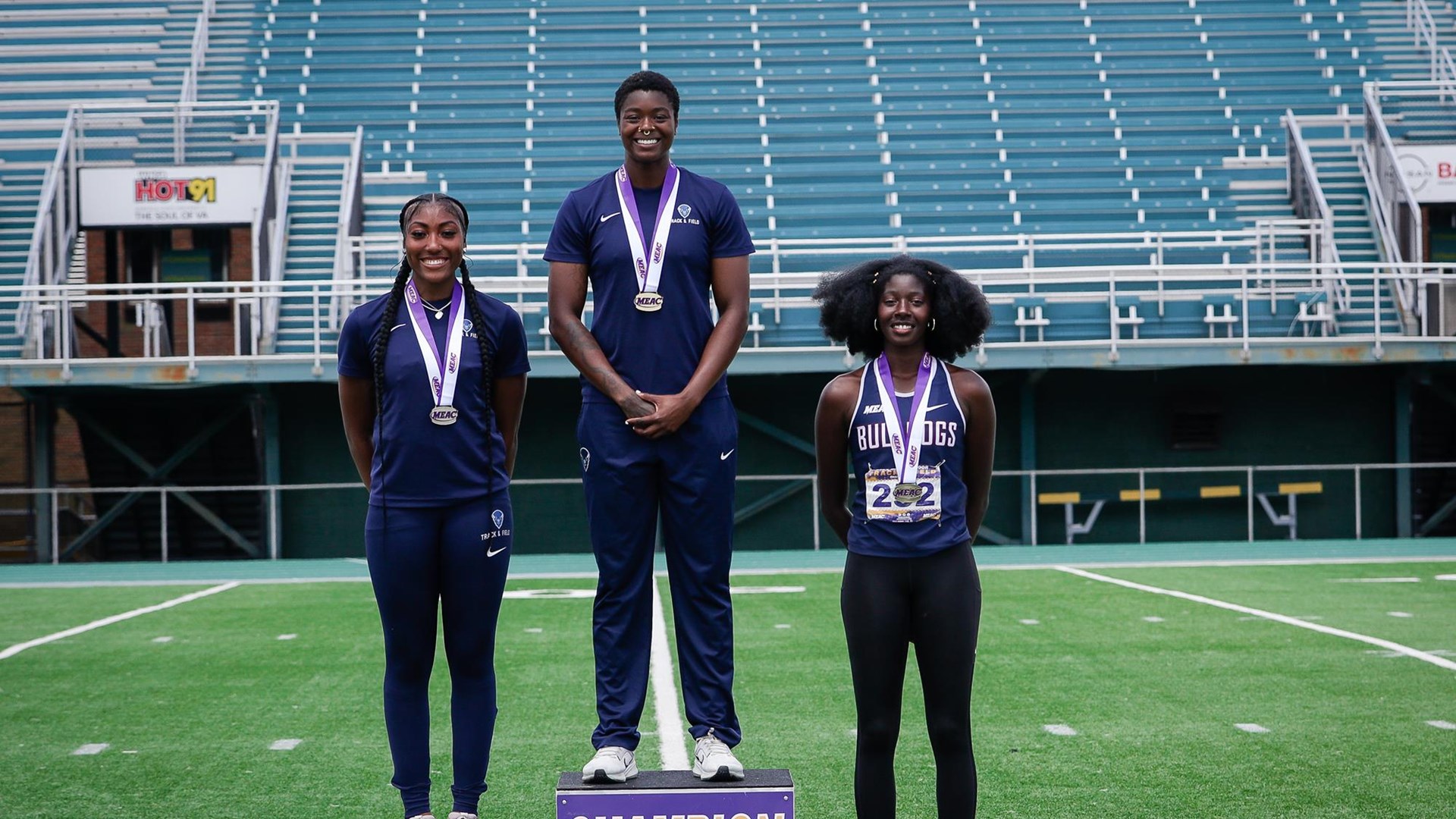 Ten Gold Medals Awarded on Day Two of MEAC Track & Field Championships