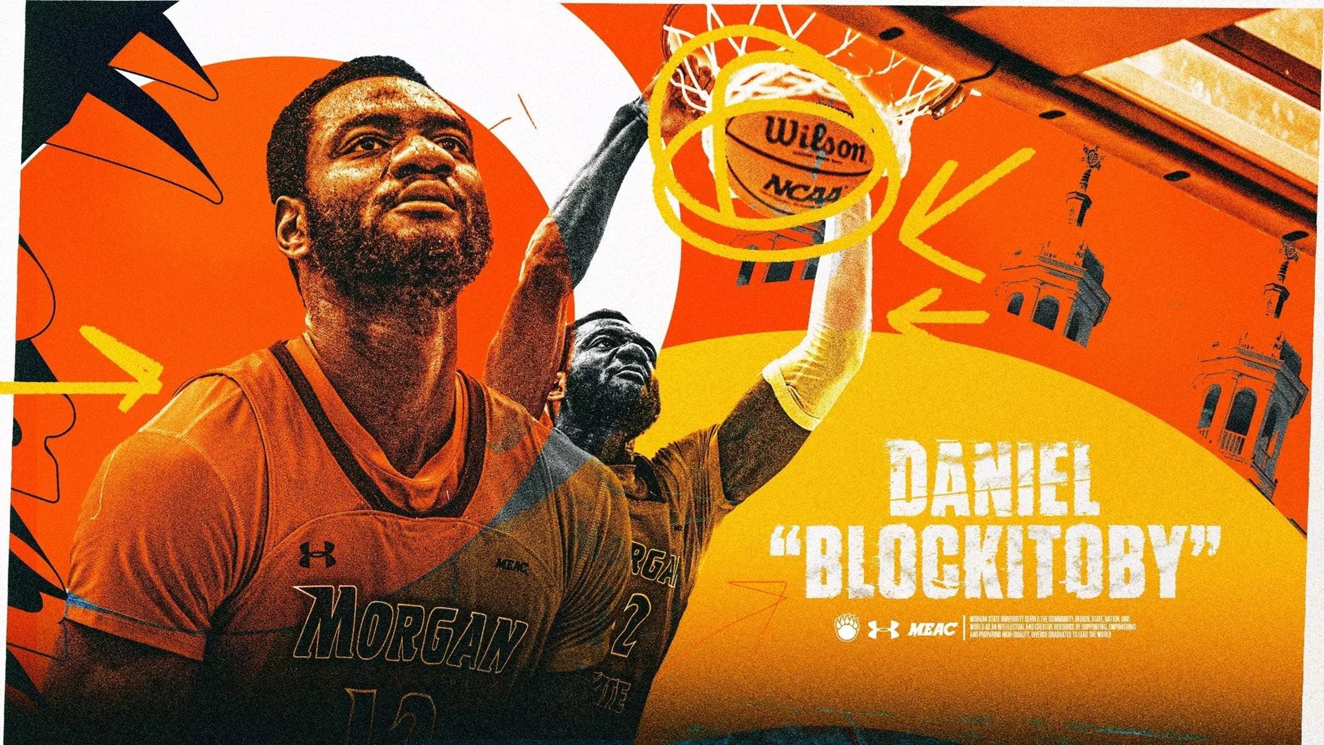 Daniel Akitoby is Dominating the Court, One Rebound and Block at a Time