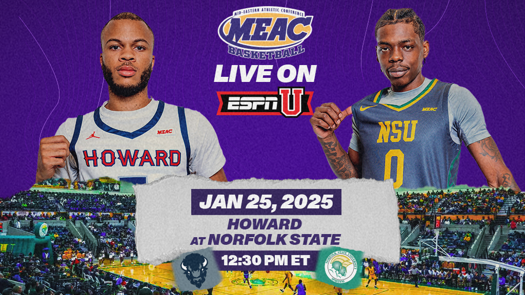 Howard at Norfolk State to air on ESPNU