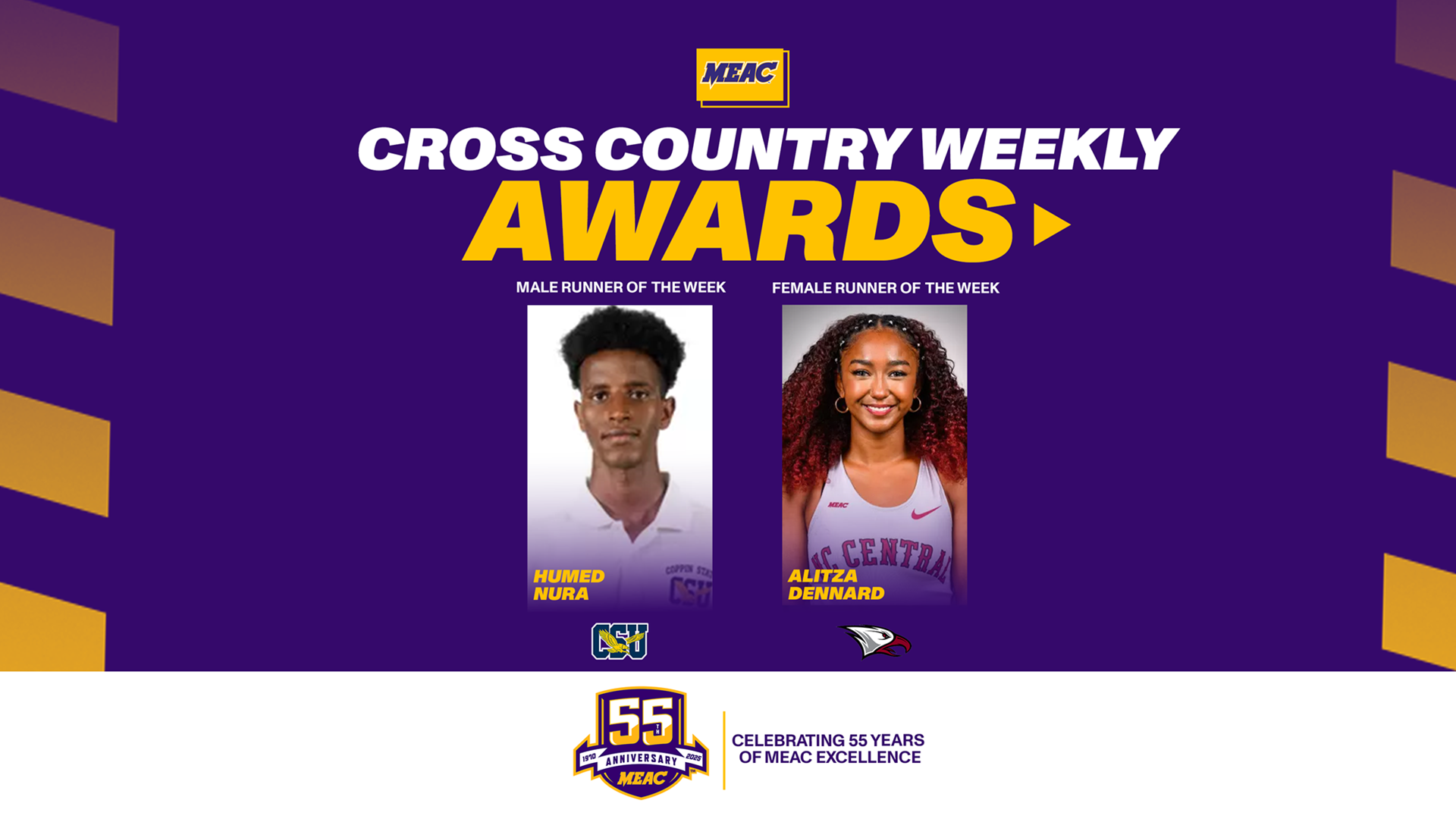 MEAC Announces Cross Country Weekly Awards