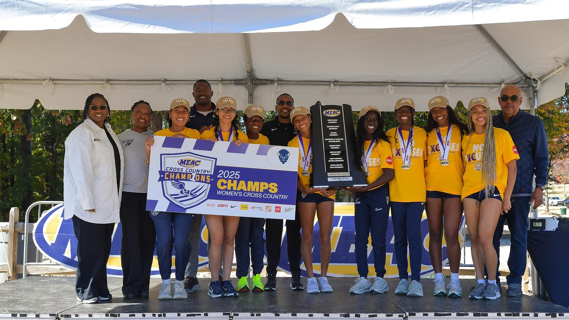 Howard Claim 2025 MEAC Women’s Cross Country Crown at WakeMed Park