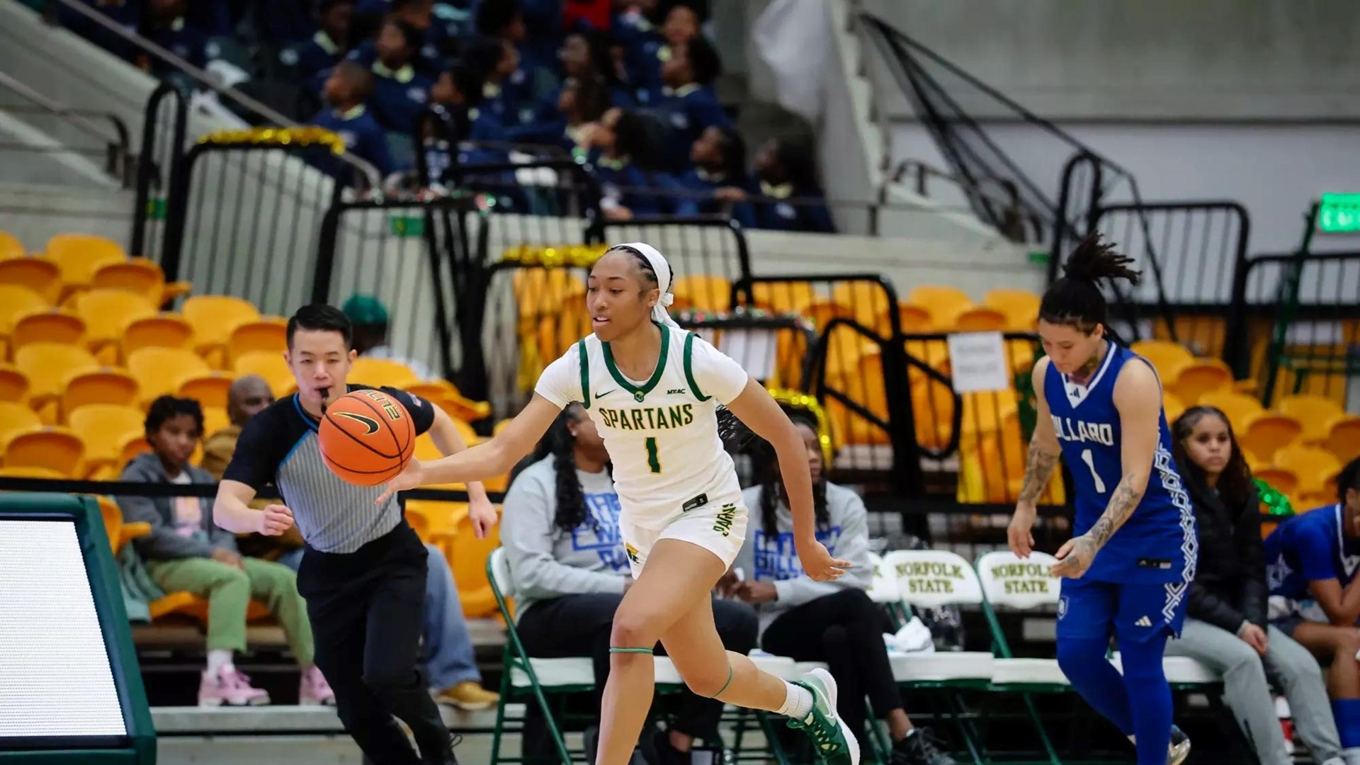 Spartans Hit the Century Mark in Dominant Win Over Dillard