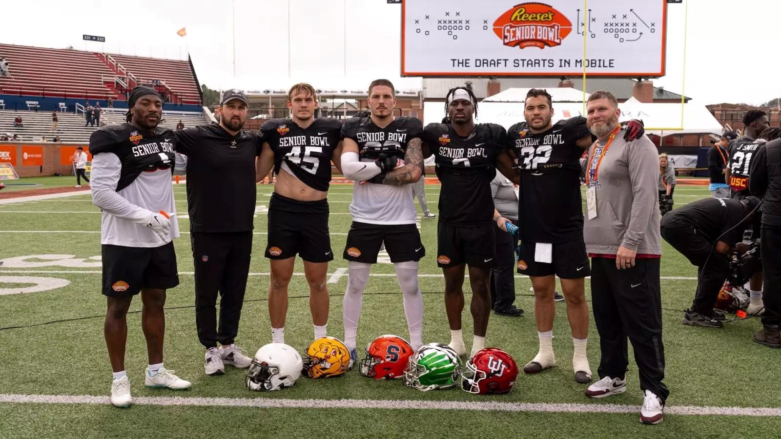 SCSU’s Odaffer Made Historic Debut at Reese’s Senior Bowl