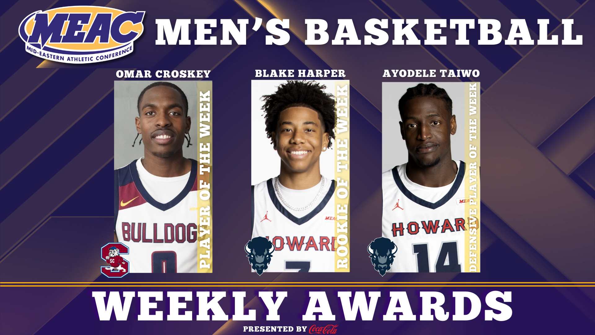 MEAC Announces Weekly Men’s Basketball Honors