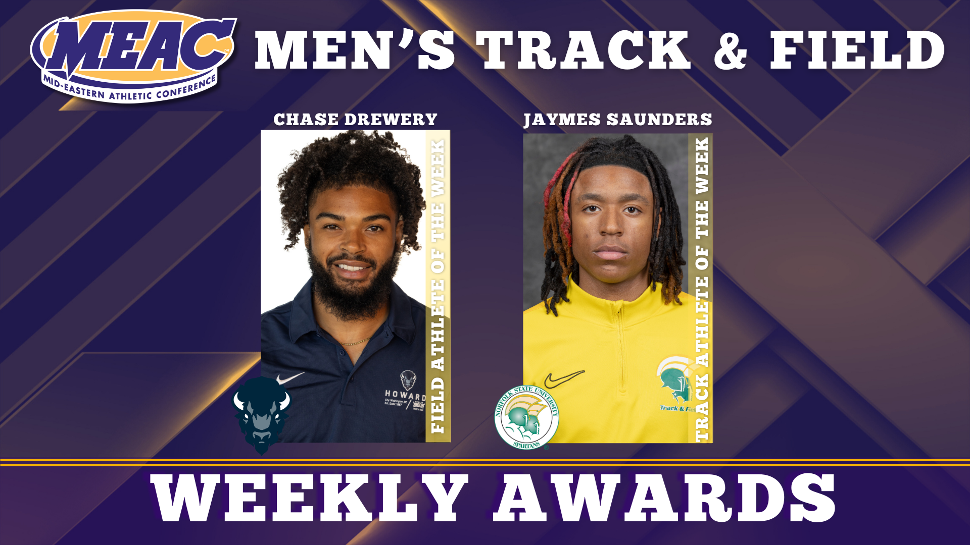 MEAC Announces Weekly Men’s Track & Field Honors