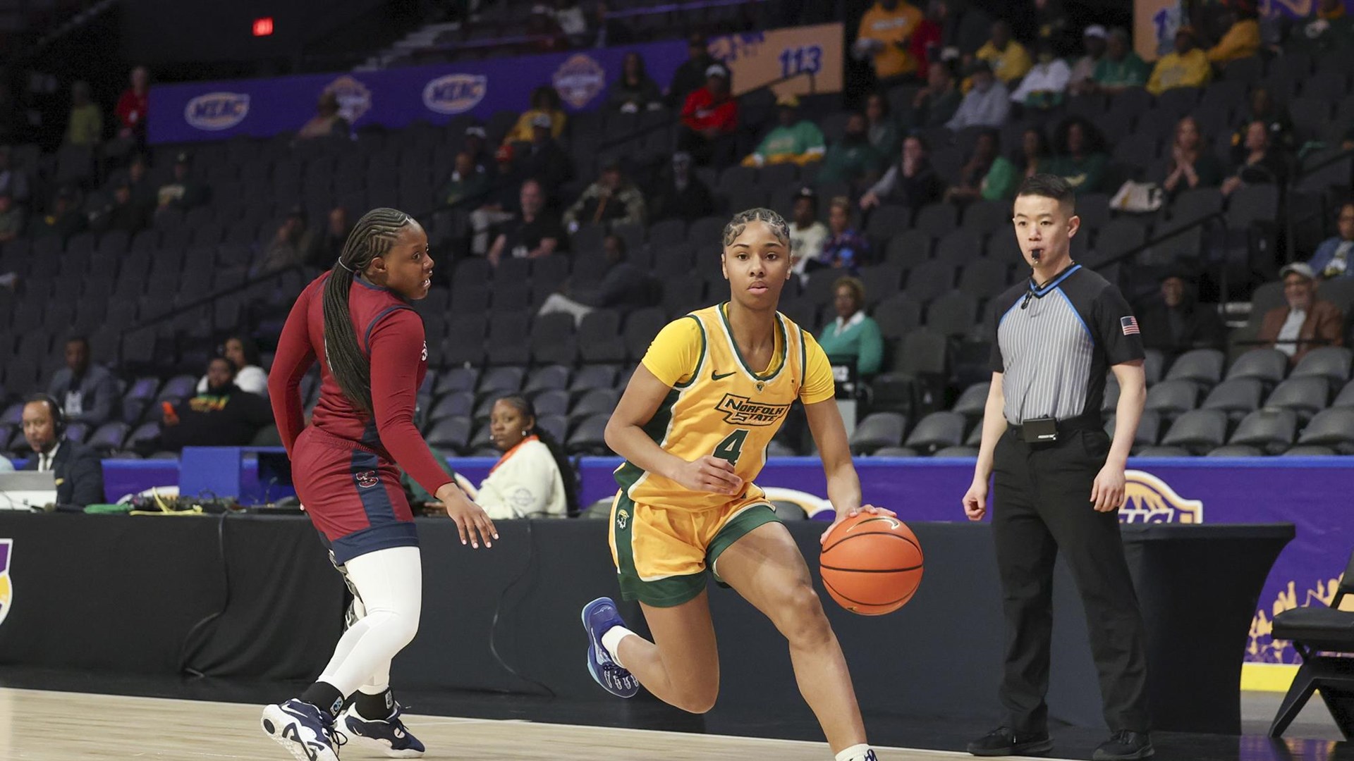 Norfolk State Cruises Past South Carolina State 81-55 in Quarterfinals