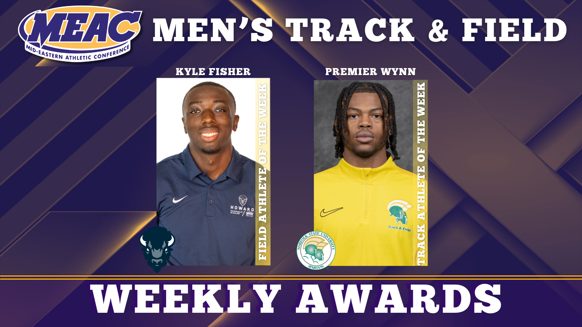 MEAC Announces Weekly Men’s Track & Field Honors