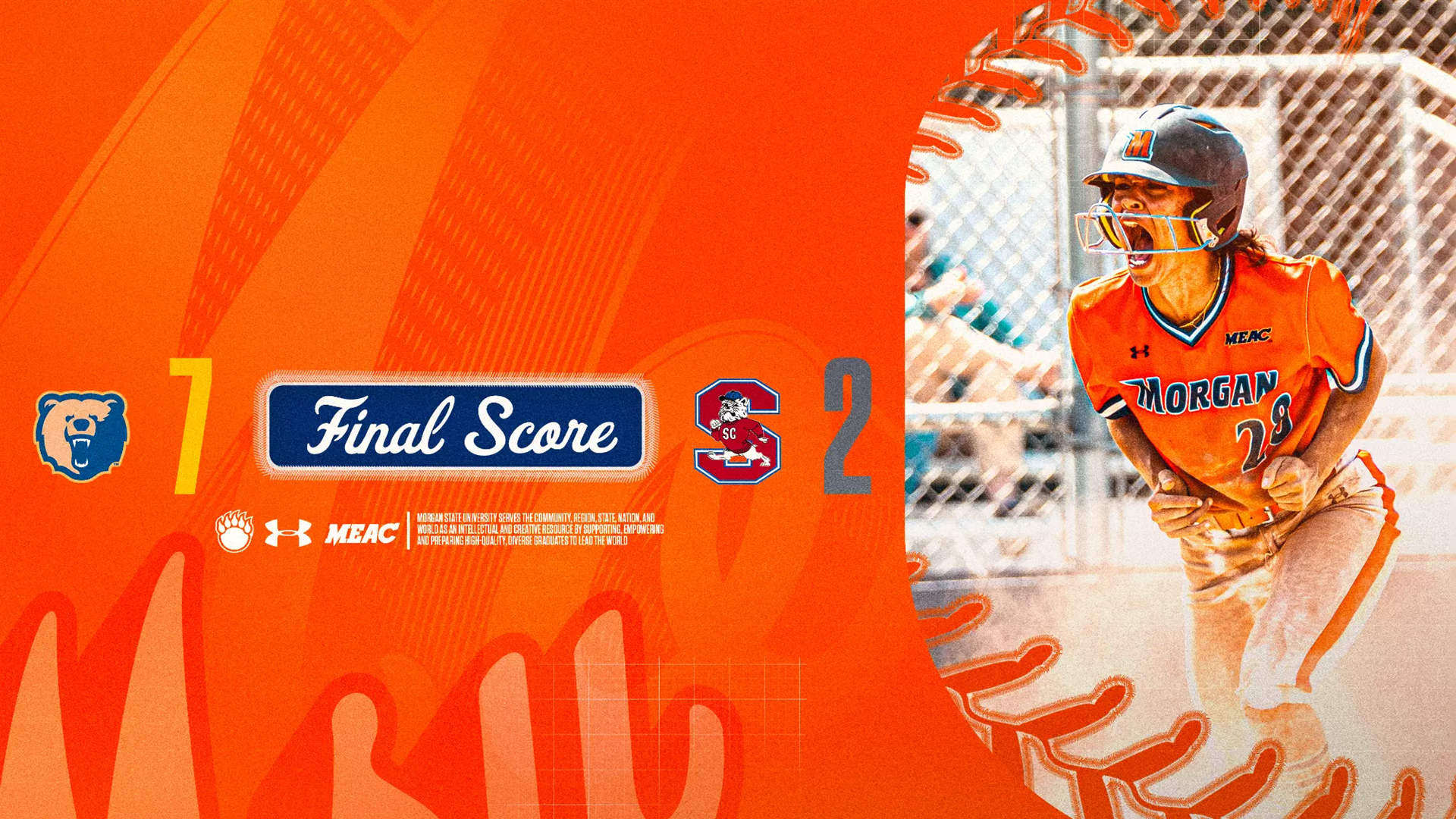 Morgan State Softball Sweeps South Carolina State in Conference Play