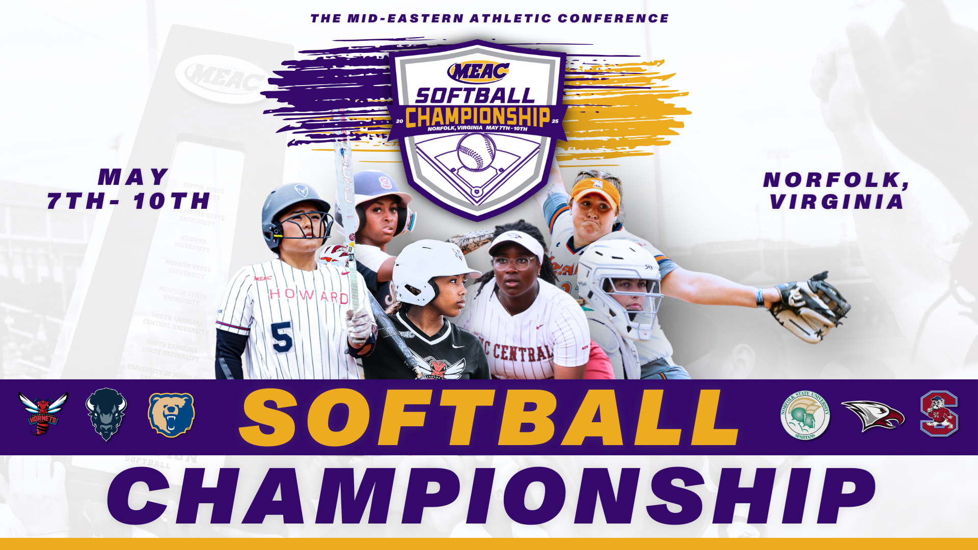 MEAC Announces 2025 Softball Tournament Seeding