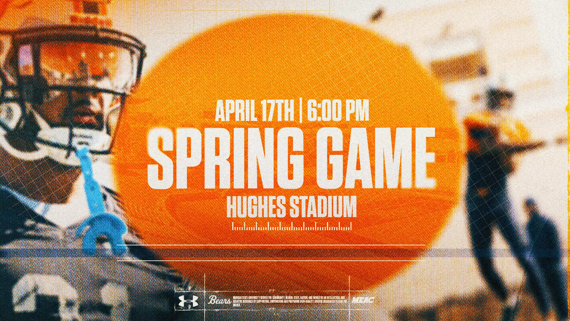 Morgan State Spring Football Game Set for April 17 at Hughes Stadium
