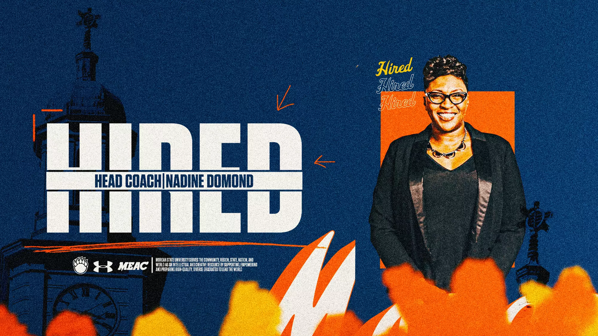 Morgan State University Names Nadine Domond as New Women’s Basketball  Head Coach