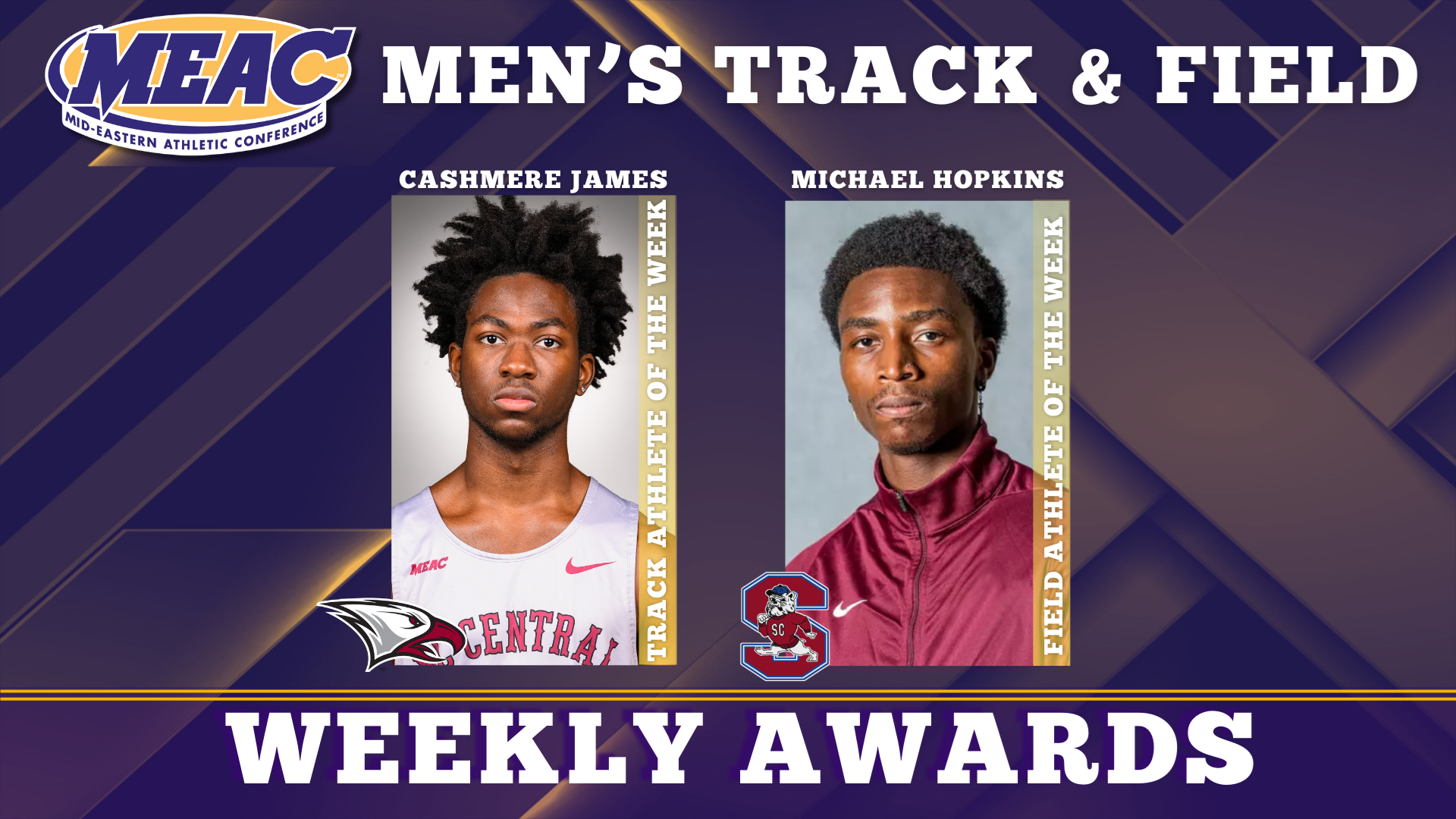 MEAC Announces Weekly Men’s Track & Field Honors