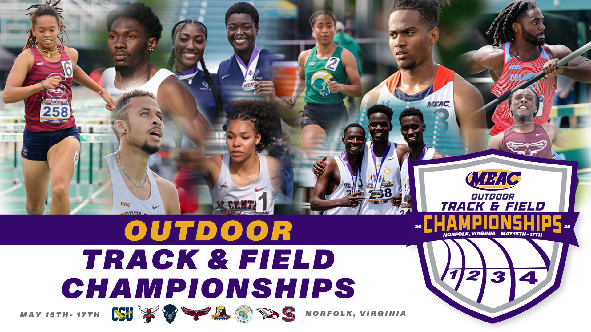 MEAC Set to Host the 2025 Outdoor Track and Field Championships