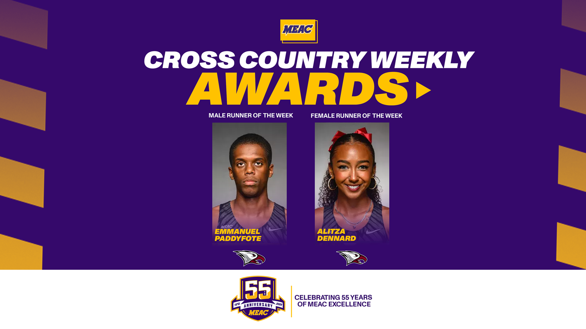 MEAC Announces Cross Country Weekly Awards