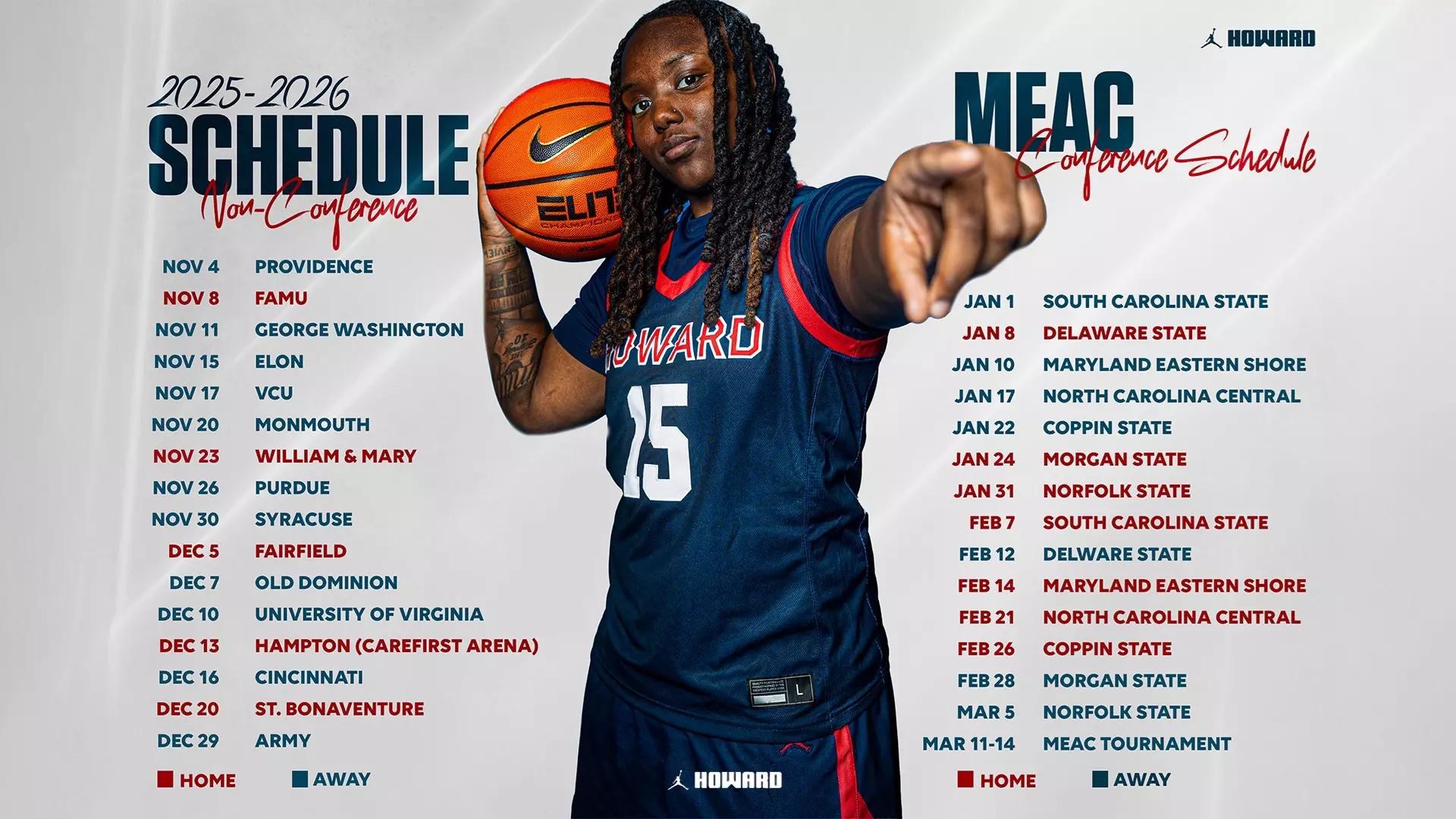 Women's Basketball Announces 2025-26 Schedule