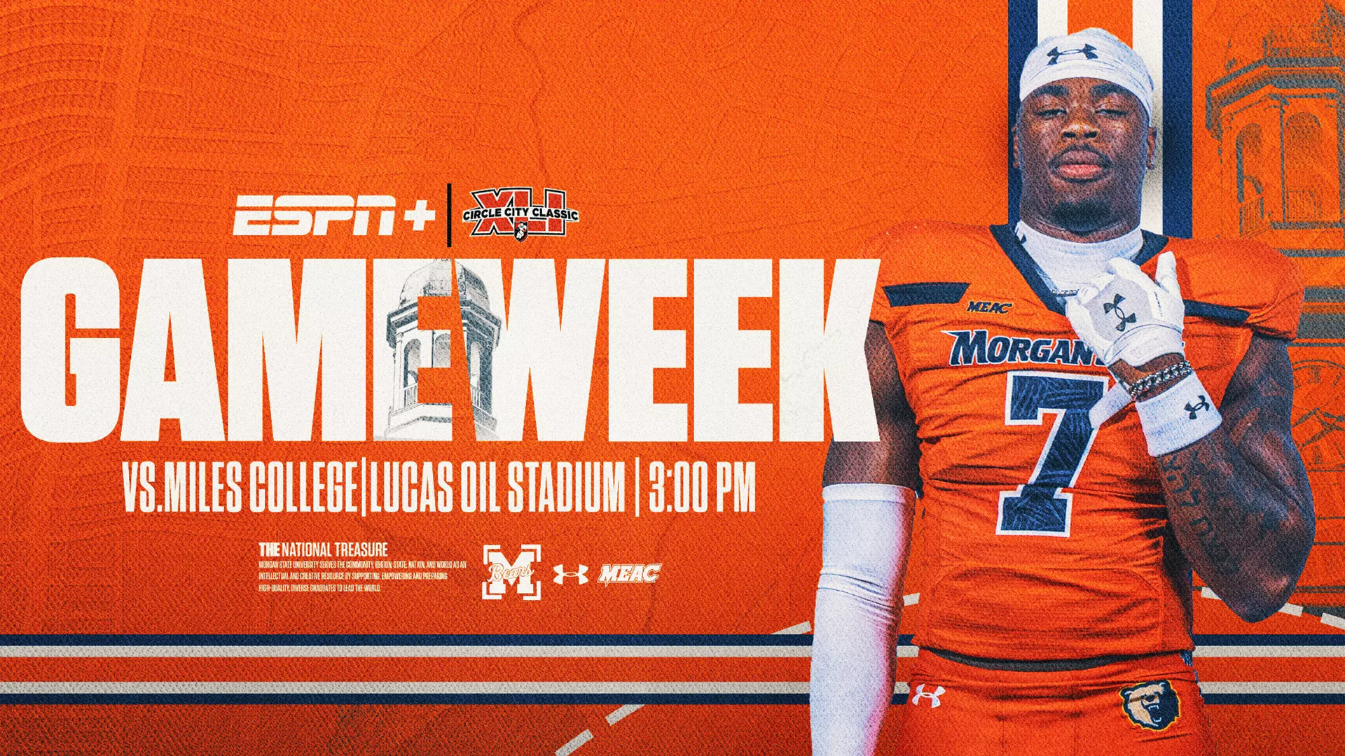 Morgan State Gears Up for Circle City Classic Matchup with Miles College