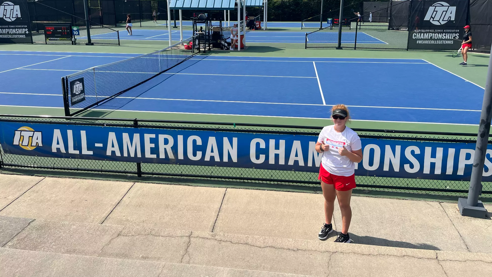 DSU Tennis Catherine Goldman Competes in ITA All-American Championship