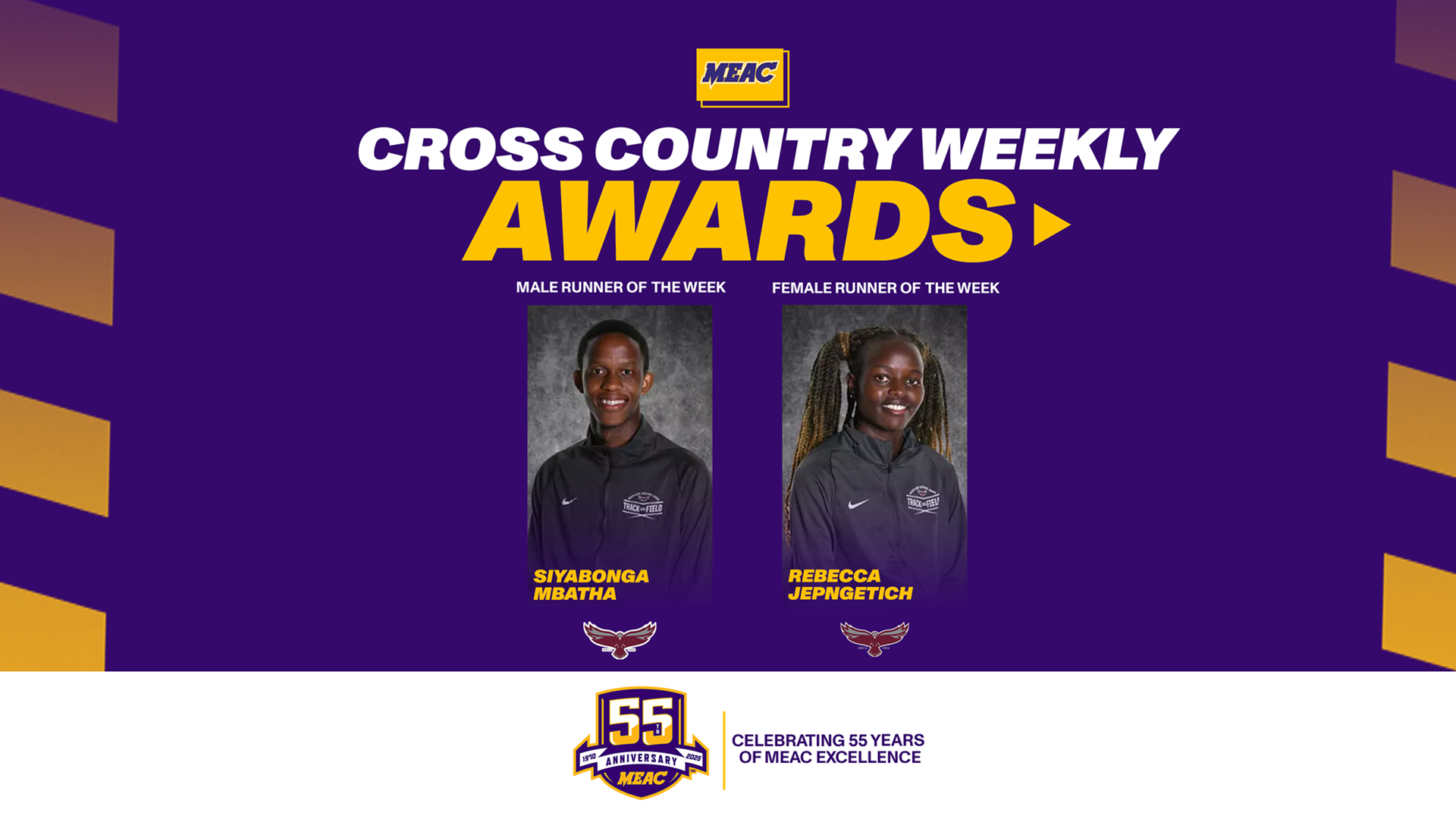 MEAC Announces Cross Country Weekly Awards