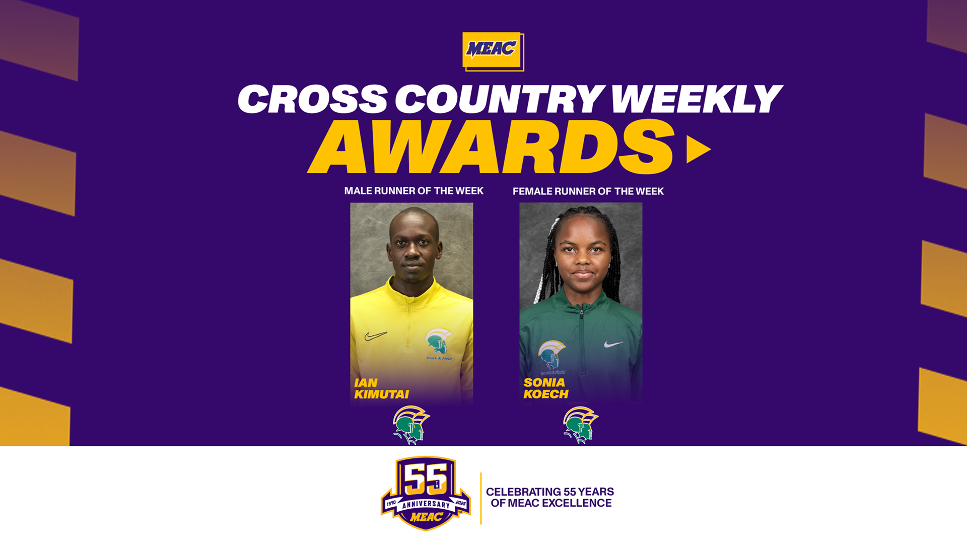 MEAC Announces Cross Country Weekly Awards