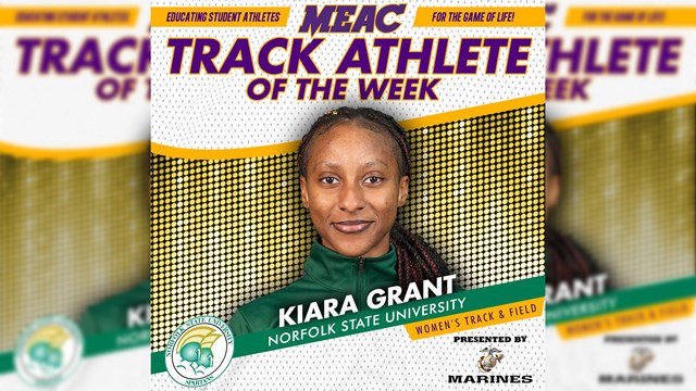 Richards Selected MEAC Track Athlete of the Week - Norfolk State University  Athletics