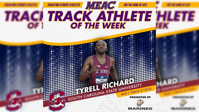 Richards Selected MEAC Track Athlete of the Week - Norfolk State University  Athletics